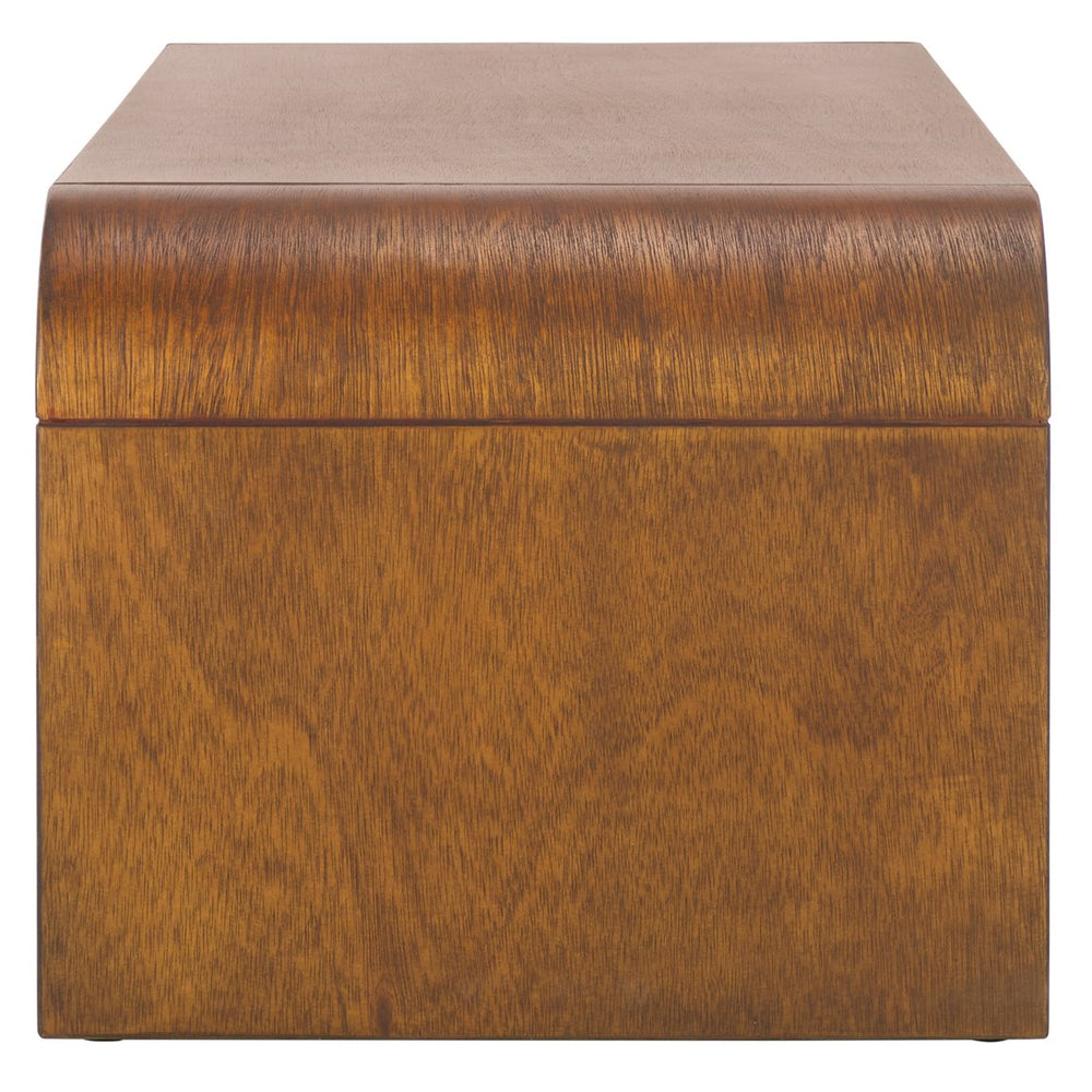 Safavieh Avivan Console Table With Shelf - Elegant Wood Design For Stylish Living Spaces & Modern Decor Natural Wood Cns6608b