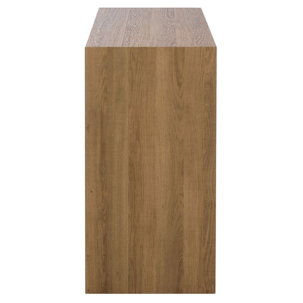 Safavieh Woodrow Console Table - Elevate Your Home Decor With Minimalistic Style And Functional Storage Solutions Natural Brown , Mdf Cns7005a