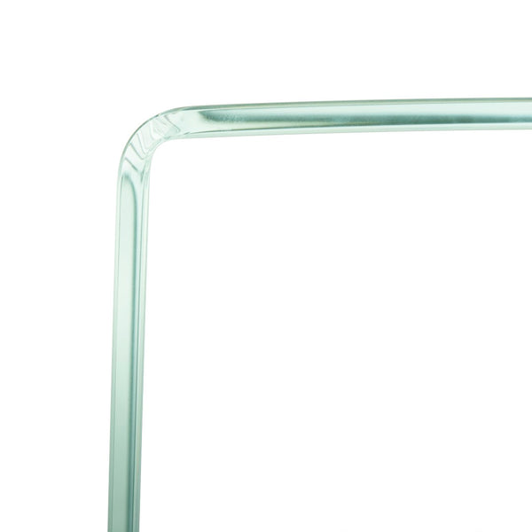 Safavieh Crysta Ombre Glass Console Table - Modern Minimalist Design With Clear To Blue Gradient Finish CNS7300A
