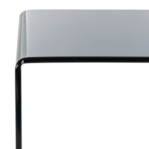 Safavieh Huck Elegant Tempered Glass Console Table - Modern Design For Entryways, Living Rooms, And Offices Clear / Grey CNS7301A