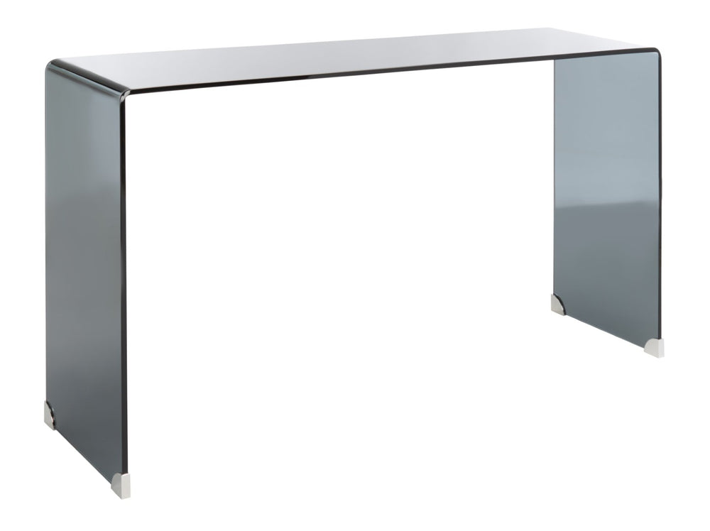 Safavieh Huck Elegant Tempered Glass Console Table - Modern Design For Entryways, Living Rooms, And Offices Clear / Grey CNS7301A