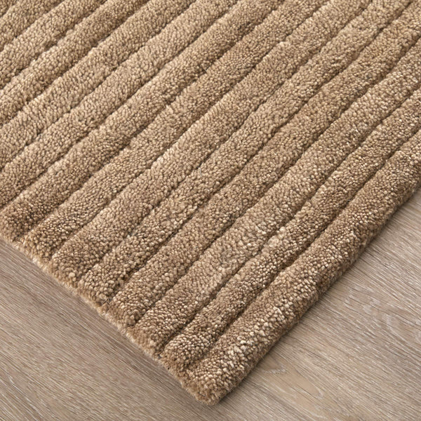 Feizy Rugs Cornerstone Hand-Loomed Wool Area Rug Artisan Ribbed Texture for Living or Dining Rooms CNS8A22FBGE000F00