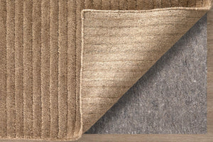 Feizy Rugs Cornerstone Hand-Loomed Wool Area Rug Artisan Ribbed Texture for Living or Dining Rooms CNS8A22FBGE000F00