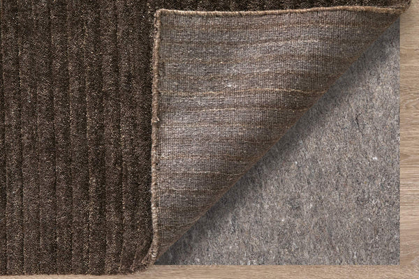 Feizy Rugs Cornerstone Hand-Loomed Wool Area Rug Artisan Ribbed Texture for Neutral Living Spaces CNS8A22FBRN000F00