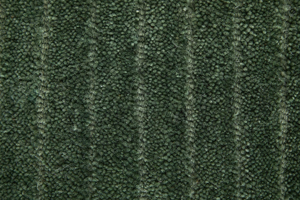 Feizy Rugs Cornerstone Hand-Loomed Wool Area Rug Ribbed Solid Artisan Weave for Living Rooms CNS8A22FGRN000F00
