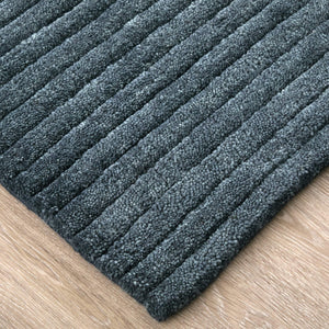 Feizy Rugs Cornerstone Hand Loomed Wool Area Rug Artisan Ribbed Texture for Living Spaces CNS8A22FNVY000F00