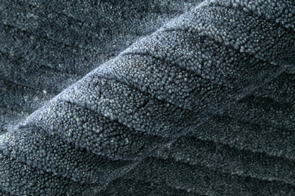 Feizy Rugs Cornerstone Hand Loomed Wool Area Rug Artisan Ribbed Texture for Living Spaces CNS8A22FNVY000F00