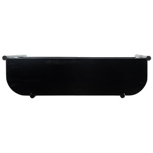 Safavieh Errington Console Table - Hand-Carved Luxury With Dramatic Black Finish For Entryway Or Living Room CNS9000A