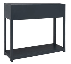 Safavieh Sadie Console Table - Modern And Stylish Entryway Accent With Practical Storage For Small Spaces Navy CNS9200A