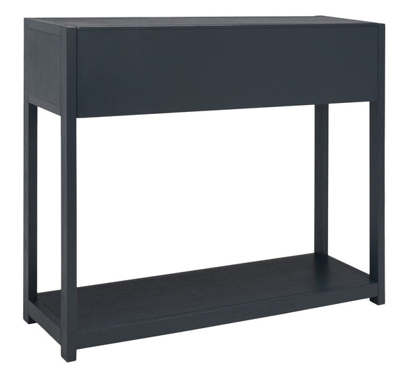 Safavieh Sadie Console Table - Modern And Stylish Entryway Accent With Practical Storage For Small Spaces Navy CNS9200A