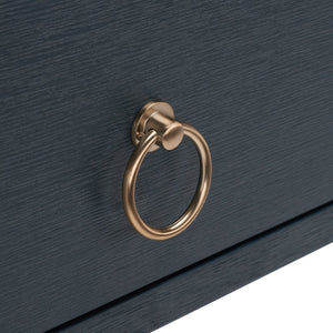 Safavieh Sadie Console Table - Modern And Stylish Entryway Accent With Practical Storage For Small Spaces Navy CNS9200A