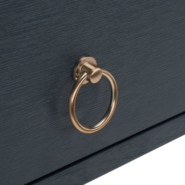 Safavieh Sadie Console Table - Modern And Stylish Entryway Accent With Practical Storage For Small Spaces Navy CNS9200A