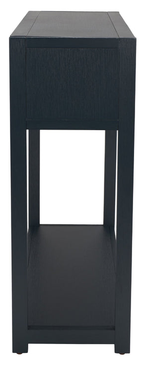 Safavieh Sadie Console Table - Modern And Stylish Entryway Accent With Practical Storage For Small Spaces Navy CNS9200A