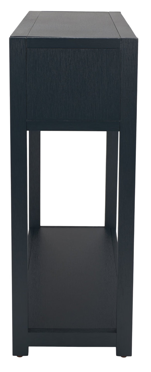Safavieh Sadie Console Table - Modern And Stylish Entryway Accent With Practical Storage For Small Spaces Navy CNS9200A
