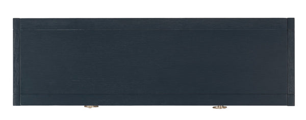 Safavieh Sadie Console Table - Modern And Stylish Entryway Accent With Practical Storage For Small Spaces Navy CNS9200A