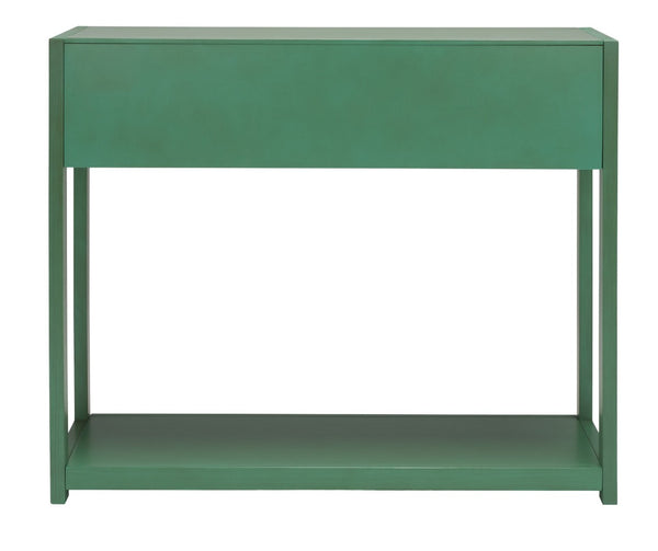Safavieh Sadie Console Table - Modern And Stylish Entryway Accent With Practical Storage For Small Spaces Turquoise CNS9200C