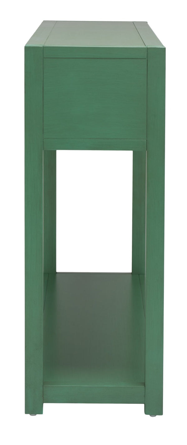 Safavieh Sadie Console Table - Modern And Stylish Entryway Accent With Practical Storage For Small Spaces Turquoise CNS9200C