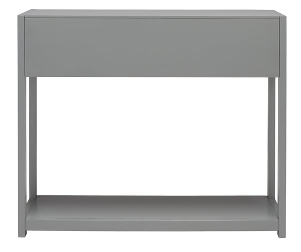 Safavieh Sadie Console Table - Modern And Stylish Entryway Accent With Practical Storage For Small Spaces Light Grey CNS9200D