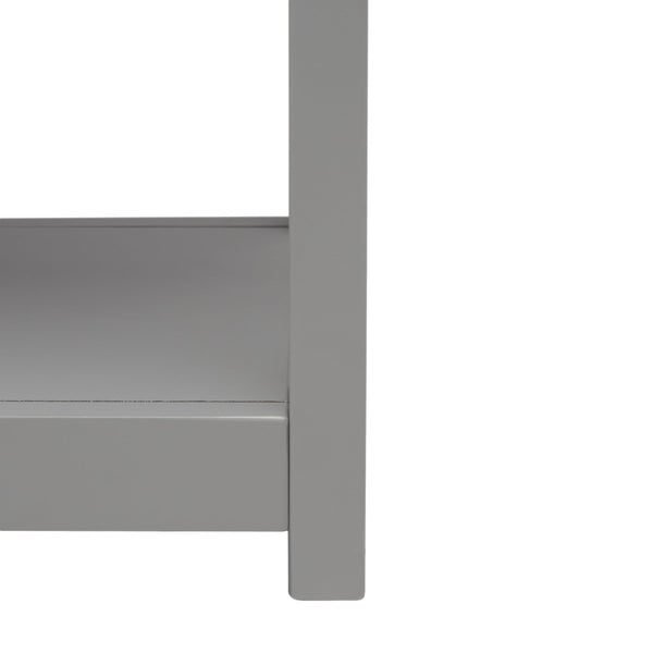 Safavieh Sadie Console Table - Modern And Stylish Entryway Accent With Practical Storage For Small Spaces Light Grey CNS9200D