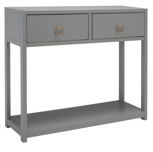 Safavieh Sadie Console Table - Modern And Stylish Entryway Accent With Practical Storage For Small Spaces Light Grey CNS9200D