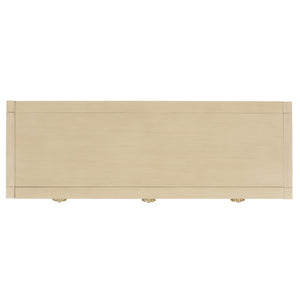 Safavieh Sadie Three Drawer Console Table Slim Entryway Storage with Bold Painted Finish Antique White CNS9201B