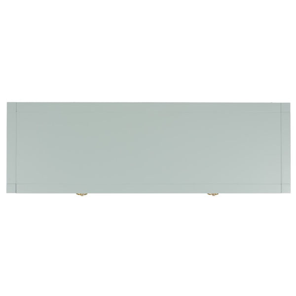 Safavieh Moya Two Drawer Console Table Powder Blue Finish for Entryway Hallway or Sofa Light Blue CNS9202A