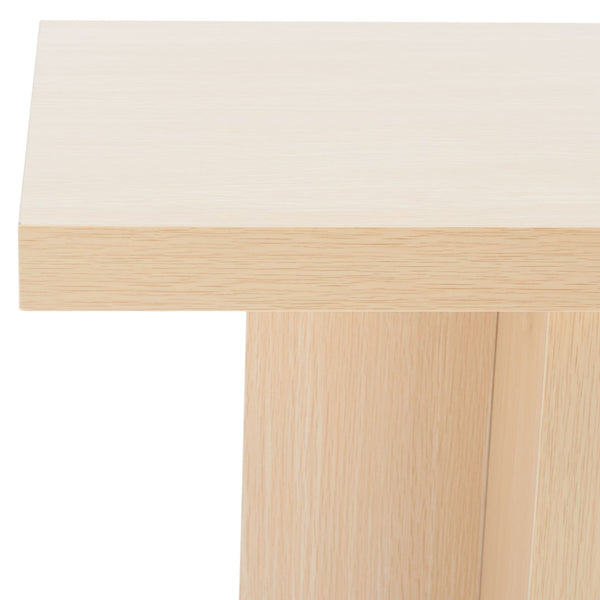 Safavieh Florence Small Console Table – Modern Minimalist Design For Entryways And Narrow Spaces, Stylish Accent Natural CNS9300A