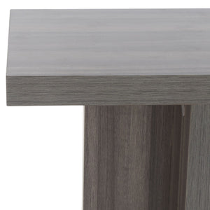 Safavieh Florence Large Console Table - Modern Architectural Design For Entryways, Hallways & Living Spaces Slate Grey CNS9301B