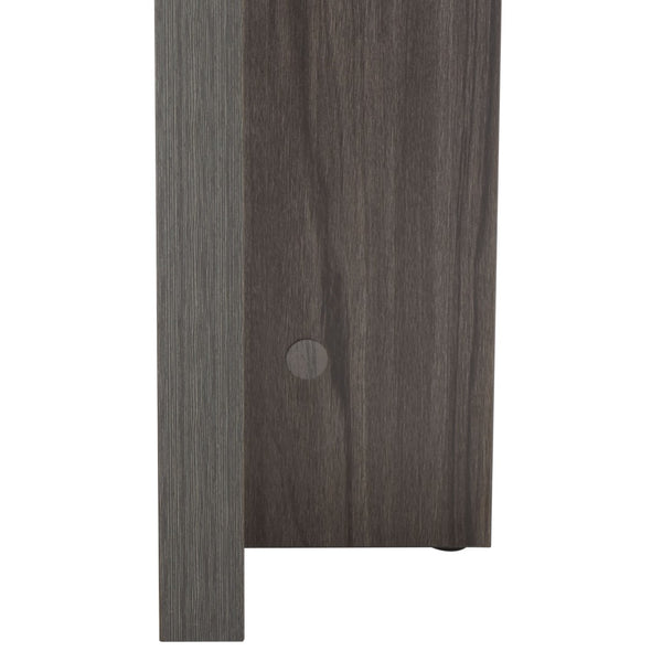Safavieh Florence Large Console Table - Modern Architectural Design For Entryways, Hallways & Living Spaces Slate Grey CNS9301B