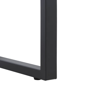 Safavieh Klausner Console Table - Rustic Sand Top With Sleek Black Metal Legs For Modern Home Elegance Sand ,Black Wood ,Metal Cns9302a