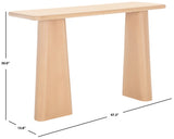 Safavieh Calli Console Table Natural Wood CNS9702A