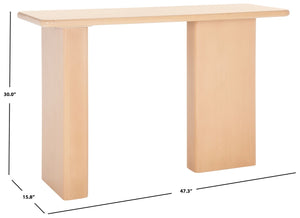 Safavieh Enyo Console Table Natural Wood CNS9703A