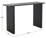 Safavieh Buckley Console Table Black Mdf CNS9704B