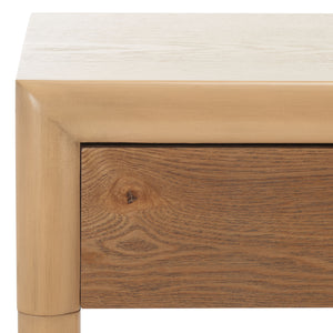 Safavieh Rune Console Table W/ Drawers Natural Mdf CNS9705A