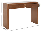 Safavieh Rune Console Table W/ Drawers Natural Brown Mdf CNS9705B