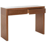 Safavieh Rune Console Table W/ Drawers Natural Brown Mdf CNS9705B