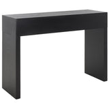 Safavieh Rune Console Table W/ Drawers Black Mdf CNS9705C