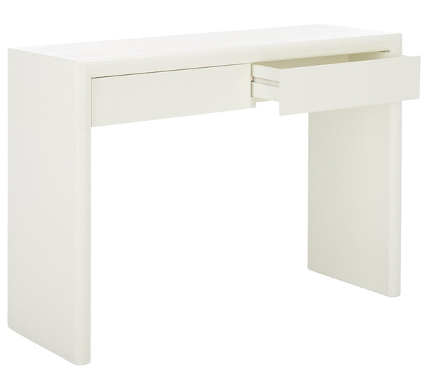 Safavieh Rune Console Table W/ Drawers Ivory Mdf CNS9705D
