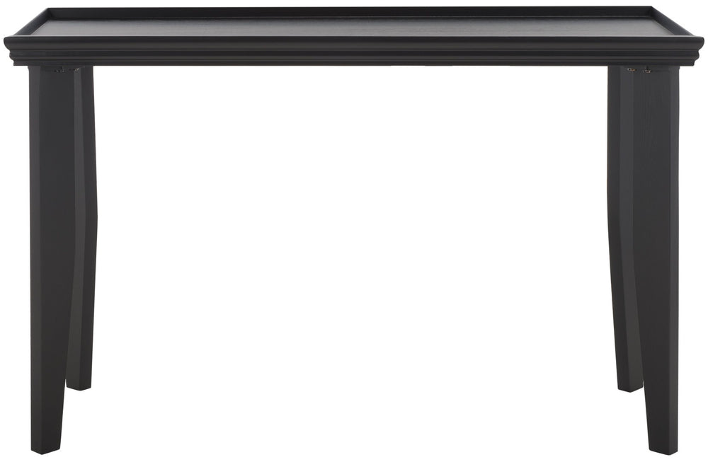 Safavieh Naios Console Table – Elegant Modern Design With Curved Legs For Entryway Or Living Room Style Black CNS9706A