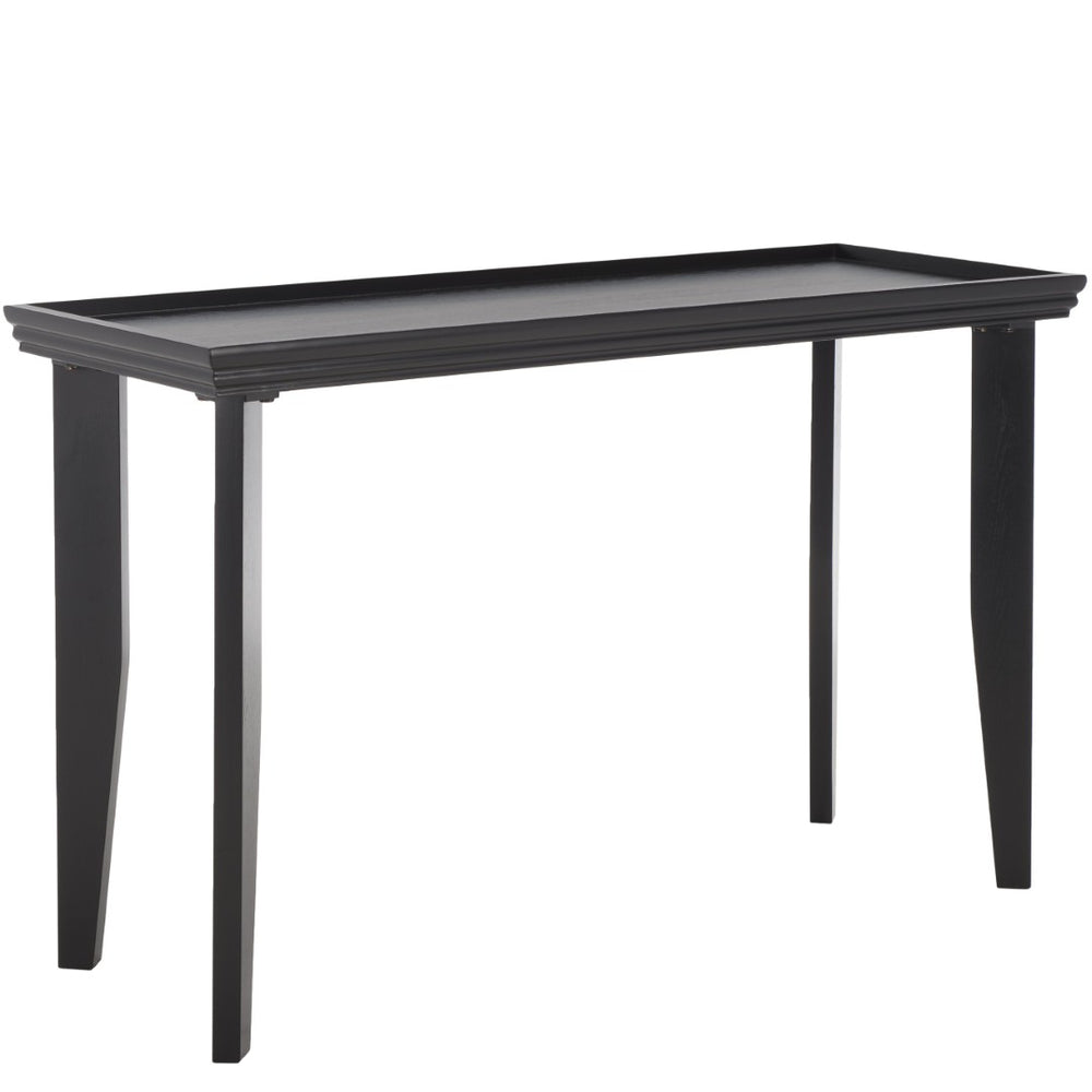 Safavieh Naios Console Table – Elegant Modern Design With Curved Legs For Entryway Or Living Room Style Black CNS9706A