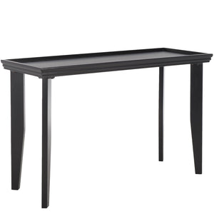 Safavieh Naios Console Table Black Pine, Mdf CNS9706A