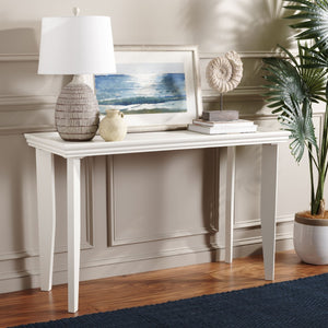 Safavieh Naios Console Table – Elegant Modern Design With Curved Legs For Entryway Or Living Room Style Ivory CNS9706B