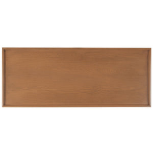 Safavieh Naios Console Table – Elegant Modern Design With Curved Legs For Entryway Or Living Room Style Sand CNS9706C