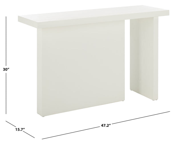 Safavieh Assana Console Table Ivory Pine/Mdf CNS9707B