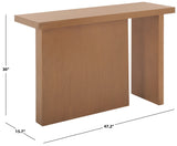 Safavieh Assana Console Table Sand Pine/Mdf CNS9707C