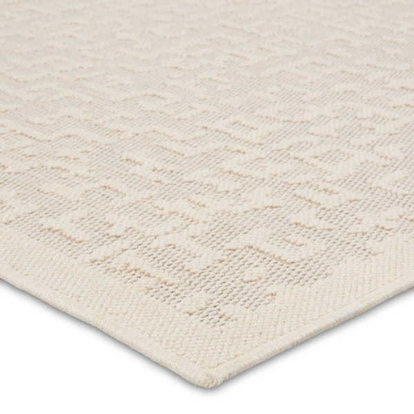 Jaipur Living Vibe by Jaipur Living Axiom Polypropylene Abstract Geometric Rug for Indoor Outdoor Use 5' x 8' RUG157306