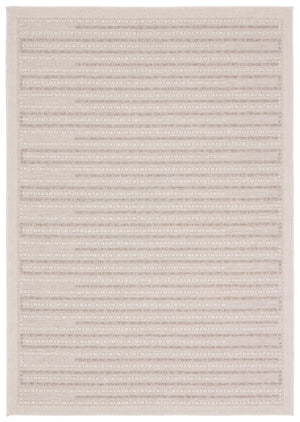 Jaipur Living Vibe by Jaipur Living Theorem Striped Polypropylene Rug for Indoor Outdoor Spaces 3' x 8' RUG157316