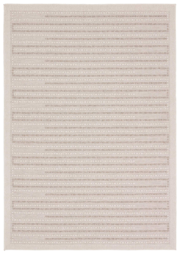 Jaipur Living Vibe by Jaipur Living Theorem Striped Polypropylene Rug for Indoor Outdoor Spaces 3' x 8' RUG157316