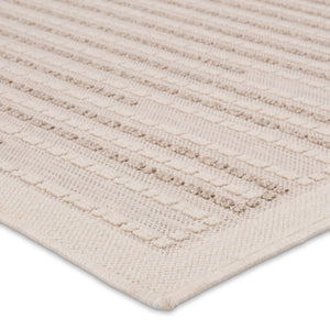 Jaipur Living Vibe by Jaipur Living Theorem Striped Polypropylene Rug for Indoor Outdoor Spaces 3' x 8' RUG157316