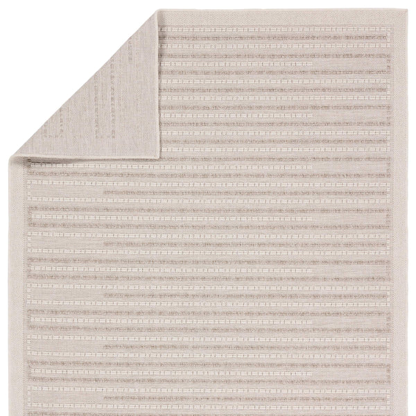 Jaipur Living Vibe by Jaipur Living Theorem Striped Polypropylene Rug for Indoor Outdoor Spaces 3' x 8' RUG157316
